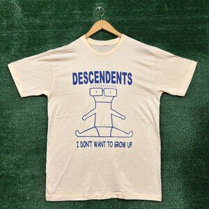 Descendents I Dont's Want to Grow Up Milo Punk Rock Band T-Shirt Size Large